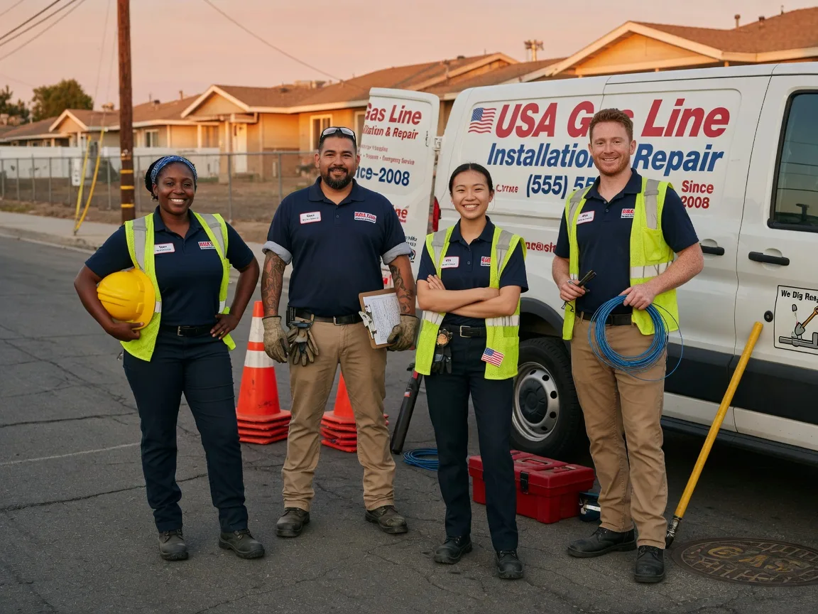Gas Line Installation company in Evansville, AR
